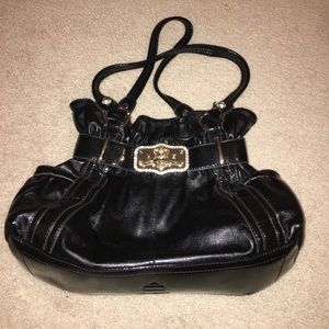 Kathy van zeeland black purse